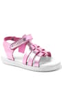 Artico Bellini Vaketa Genuine Leather Fuchsia Pink Baby Girl Sandals 153-01-6001-FP.21
