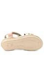 Artico Bellini Vaketa Hakiki Deri Taba Kız Bebek Çocuk Sandalet 153-01-6001-BATA.21