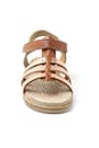 Artico Bellini Vaketa Hakiki Deri Taba Kız Bebek Çocuk Sandalet 153-01-6001-BATA.21