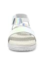 Artico Elenis Genuine Leaher Silvery Baby Girls Sandals 153-01-6003-GG.21