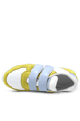 Artico Hellsa Kids White Yellow Velcro Sneakers