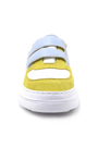 Artico Hellsa Kids White Yellow Velcro Sneakers