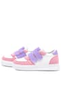 Artico Hellsa Pink Velcro Kids Sneakers