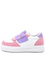 Artico Hellsa Pink Velcro Kids Sneakers