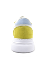 Artico Hellsa Kids White Yellow Velcro Sneakers