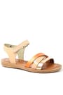 Artico Alexia Genuine Leaher Vaketa Tan Color Kids Girls Sandals