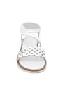 Artico Etoile Genuine Leaher Vaketa White Kids Girls Sandals