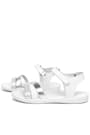Artico Alexia Genuine Leaher Vaketa Silvery White Kids Girls Sandals