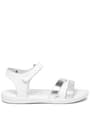 Artico Alexia Genuine Leaher Vaketa Silvery White Kids Girls Sandals