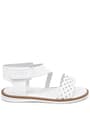 Artico Etoile Genuine Leaher Vaketa White Kids Girls Sandals