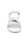 Artico Alexia Genuine Leaher Vaketa Silvery White Kids Girls Sandals