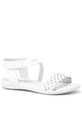 Artico Etoile Genuine Leaher White Vaketa Kids Girls Sandals
