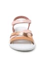 Artico Alexia Genuine Leaher Vaketa Light Pink Pink Kids Girls Sandals