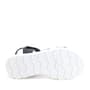 Artico Noumea Black Gray Girls` Sandals