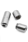 Ayarlanabilir 1 Çift Pembe Vidalı Kapsül Uçlu 6 MM Lastik Pratik Bağcık BGCK-0007-P