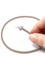 Bej Renk 5 Metre 2 mm Yuvarlak Lastik B-0110-BJ