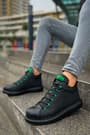 CH111 - GST Milano Erkek Bot SIYAH / YESIL