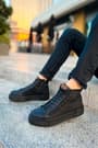 CH167 - GST Blazer Erkek Bot SIYAH/SIYAH