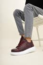 CH175 - CBT Mirror Erkek Ayakkabı BORDO