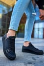 CH191 - CST Side Buckle Erkek Ayakkabı SIYAH