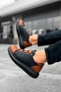 CH253 - CST Mirror Non Man Sneakers SIYAH/TABA