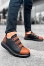 CH253 - CST Mirror Non Man Sneakers SIYAH/TABA
