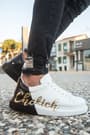 CH254 - CBT Pittura Erkek Ayakkabı 426 BEYAZ-SIYAH CHEKICH