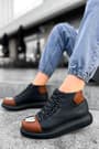 CH267 - GST Roma Mirror Erkek Bot SIYAH/TABA