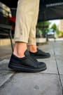 CH979 - Santoni CRT Spor Erkek Ayakkabı SIYAH