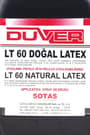 Duver LT 60 Profesyonel Su Bazlı Doğal Latex Yapıştırıcı