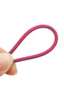 Fuşya Pembe 5 Metre 2 mm Yuvarlak Lastik B-0110-FU