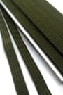 Haki Yeşil 6 mm 5 mt Dayanıklı Sert Yassı Elastik Şerit Lastik B-0104-HK-6