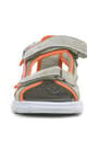 Genuine Leather Sand Color Orange Kids Sandals 10358-KMTU.26