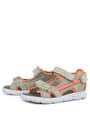 Genuine Leather Sand Color Orange Kids Sandals 10358-KMTU.26