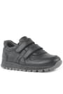 Rakerplus Black Genuine Leather Sports Shoes Sneakers For Boys 3750-S1.36