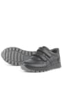 Rakerplus Black Genuine Leather Sports Shoes Sneakers For Boys 3750-S1.36