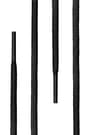 80 Cm 4 MM Siyah Yuvarlak 1 Çift Ayakkabı Bağcığı