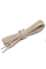 80 cm Vizon 5 MM Yassı Mumlu Ayakkabı Bağcığı
