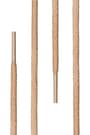 100 Cm 4 MM Vizon Yuvarlak 1 Çift Ayakkabı Bağcığı