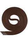 130 Cm 4 MM Kahverengi Yuvarlak 1 Çift Ayakkabı Bağcığı