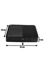 Orta Boy 35x29x6 Siyah Valiz İçi Organizer Çanta