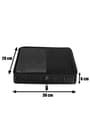 Küçük Boy 30x26x6 Siyah Valiz İçi Organizer Çanta