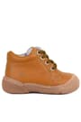 Soft Genuine Leather Zippered Tabacc Baby Boots