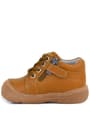 Soft Genuine Leather Zippered Tabacc Baby Boots