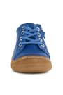 Soft Genuine Leather Zippered Dark Blue Baby Boots