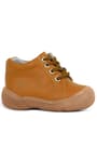 Soft Genuine Leather Zippered Tabacc Baby Boots