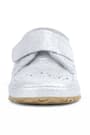 Genuine Leather Silver Grey Banded Babies Shoes
