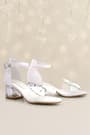 Jessie Sedef Satin Ribbon Girls' Heeled Shoes