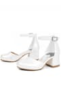 Merida Pearl Shiny Shiny High Heeled Girls Party Shoes