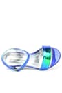 Pony Purple Green Hologram Shiny Heeled Party Shoes for Girls